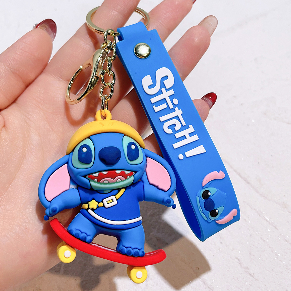Animation Stitch Keychain Keyring Netby
