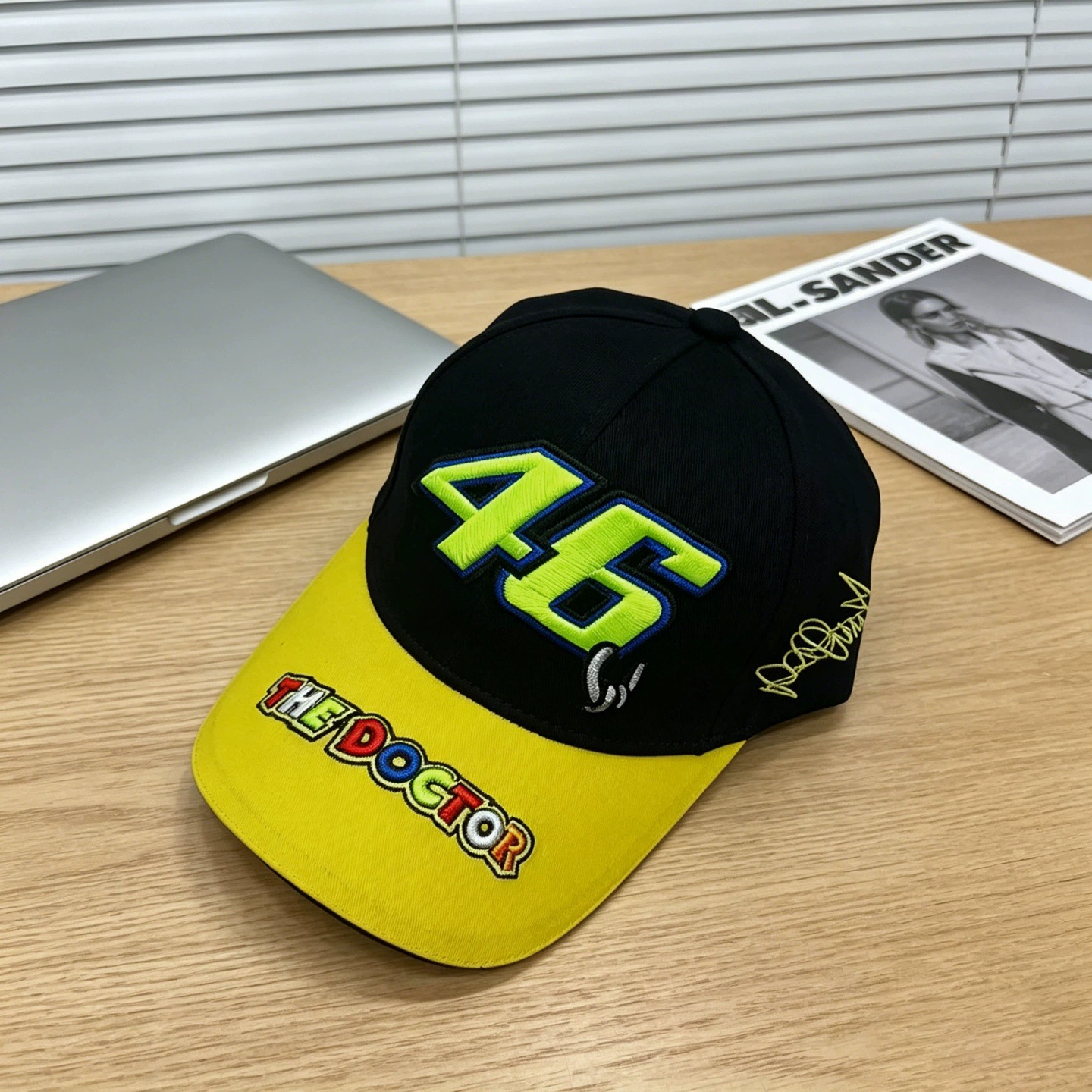The Doctor Number 46 Valentino Rossi Official Fan Club Baseball Hat Outdoor Motorbike Netby