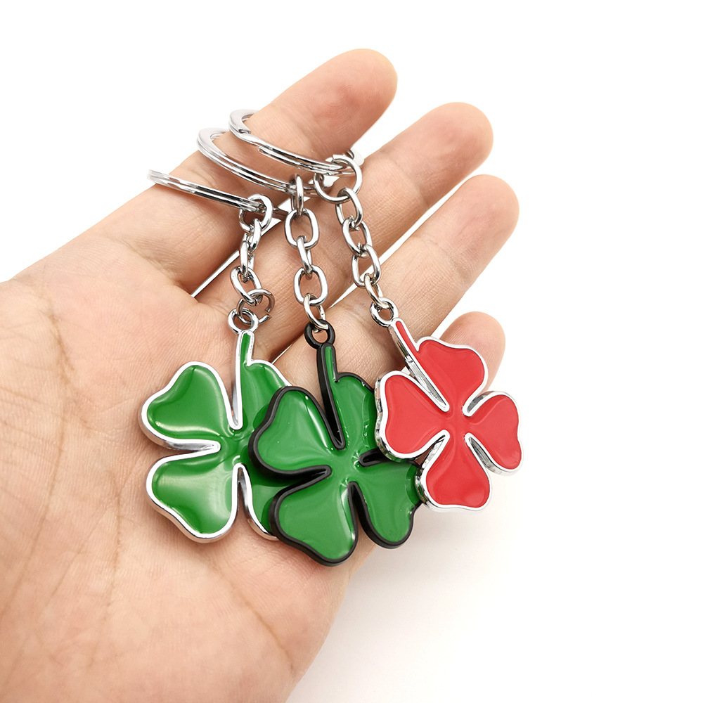Metal Clover Keychain Keyring Keyfob for Alfa Romeo Netby