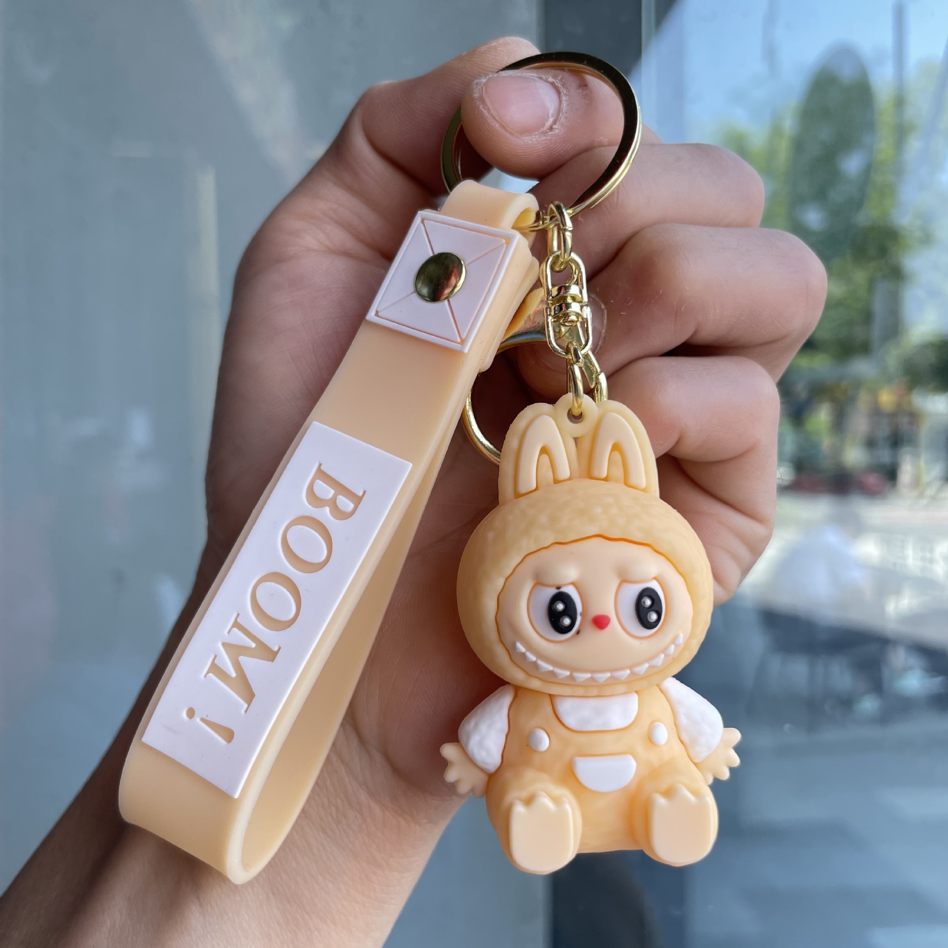 POPMART LABUBU Keychain Keyring Netby