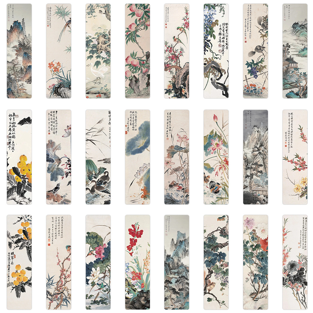 24pcs/pack Cute Creative Paper Bookmarks Netby