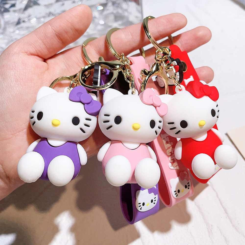 Animation KT HELLO KITTY Keychain Keyring Netby