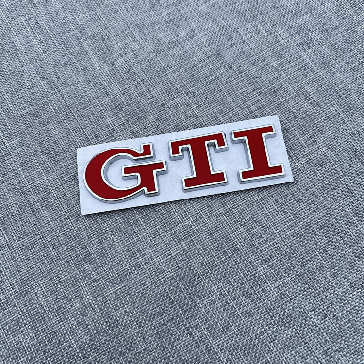 Metal GTI Car Grille Emblemn Badge Netby