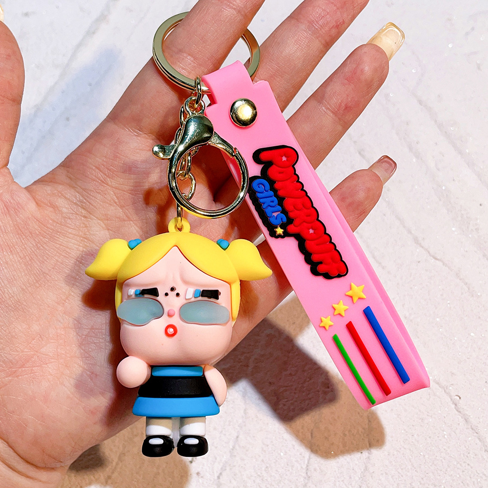 Animation The Powerpuff Girls Keychain Keyring Netby