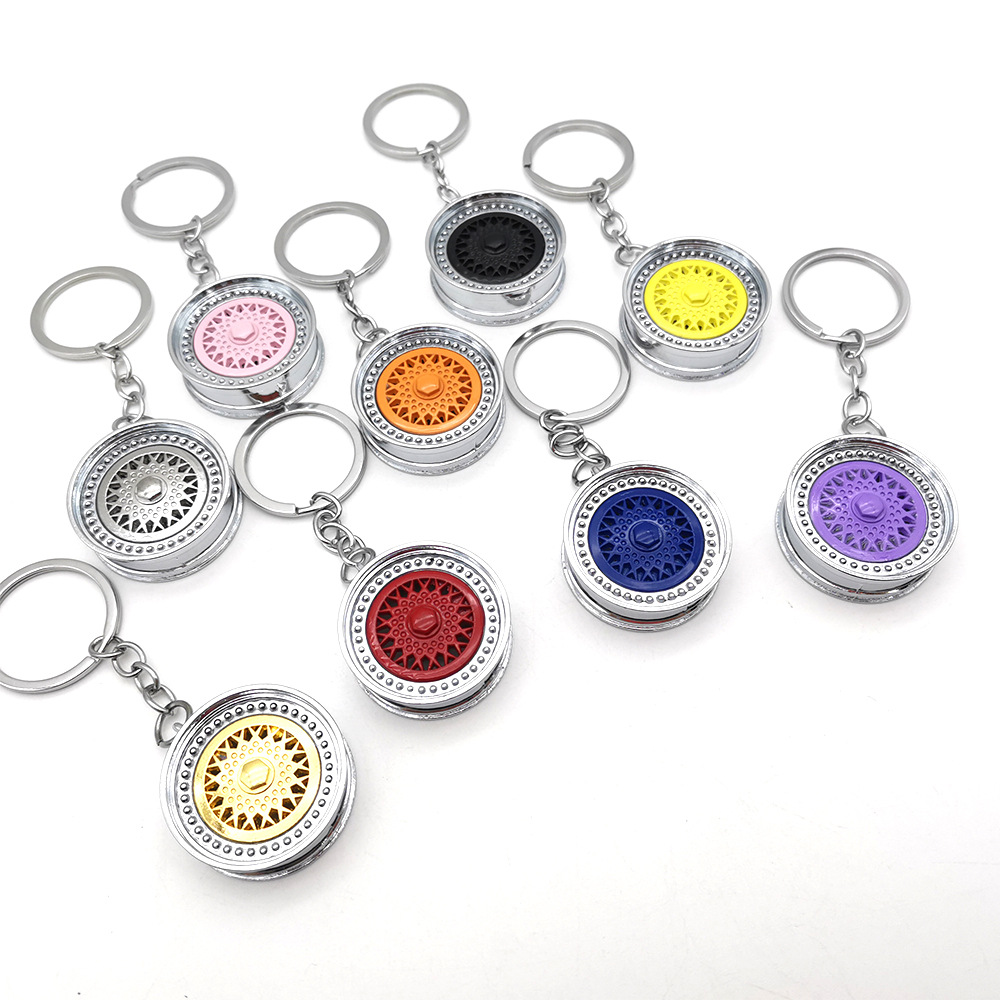 Creative Car Wheel Keychain Keyring Keyfob Netby