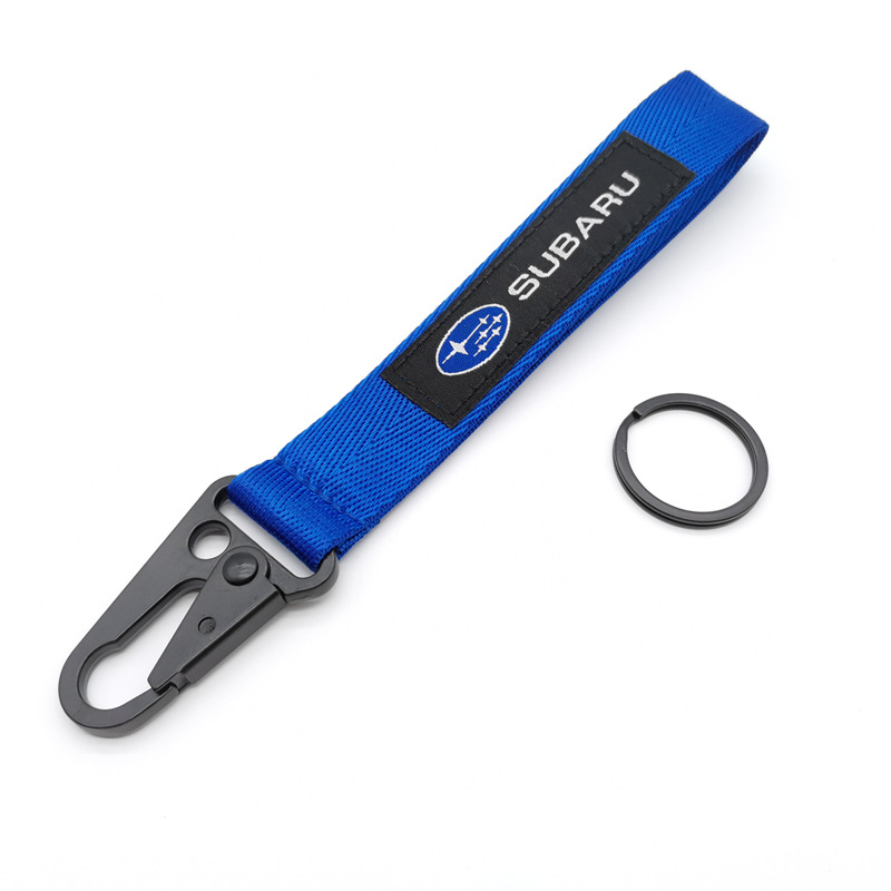 Car Logo Emblem Wrist Strap Keychain Keyring Keyfob for Honda Toyota Nissan Mitsubishi Netby