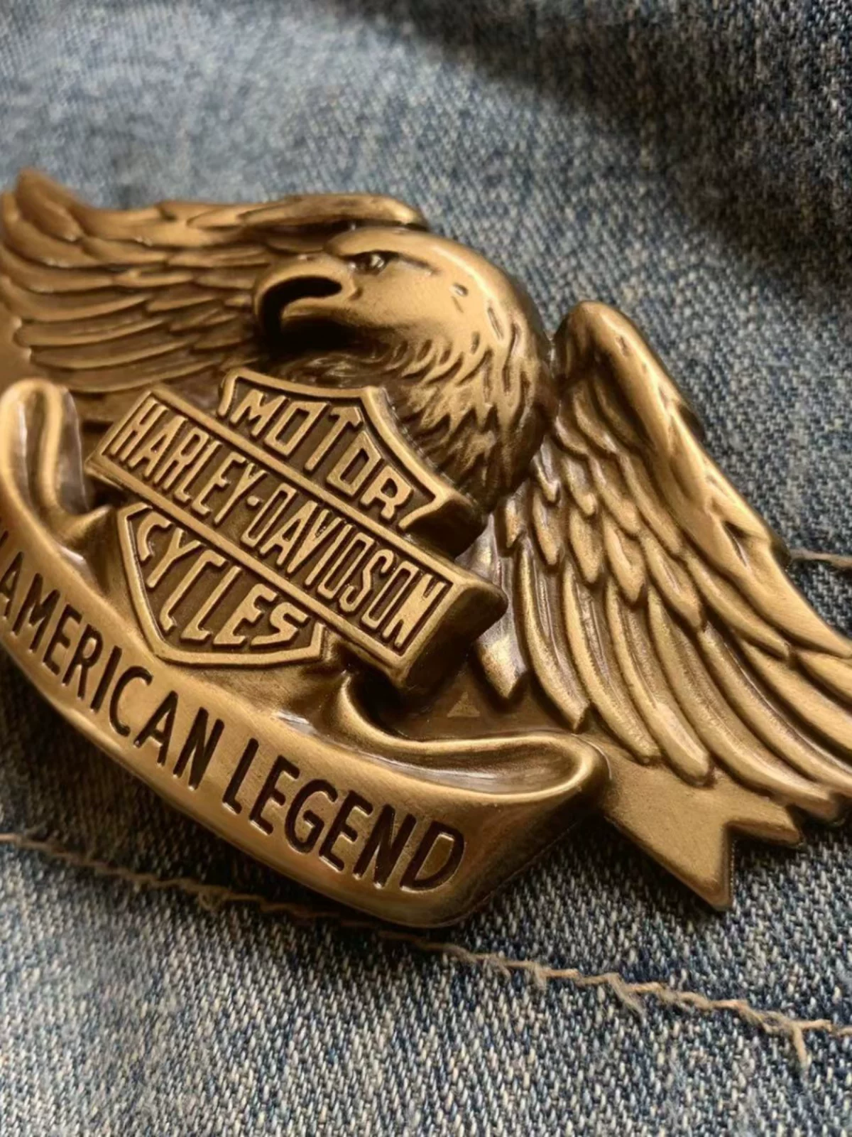 Metal HARLEY DAVIDSON Waist Belt Buckle Netby