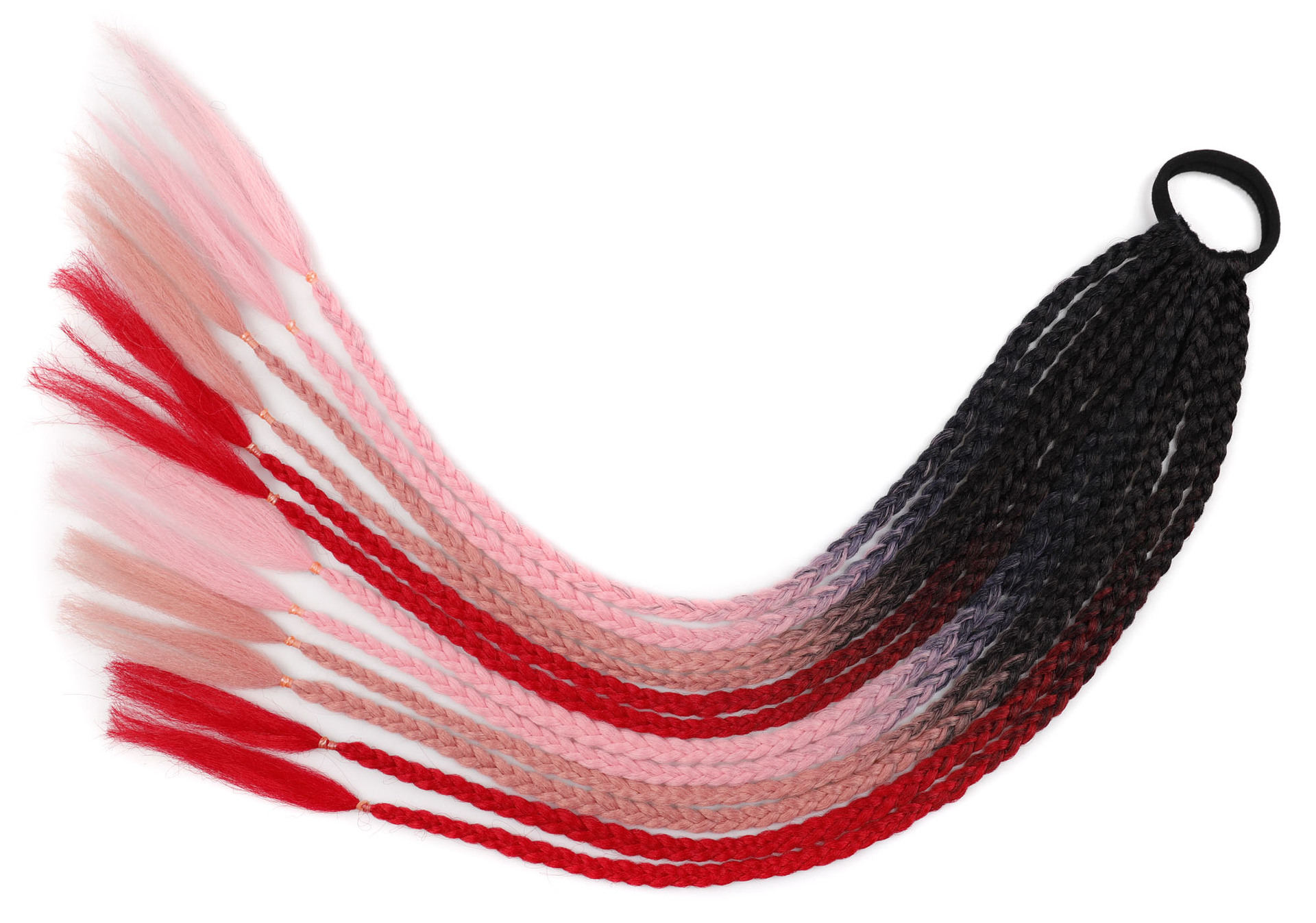 60cm Synthetic Braided Ponytail High Temperature Fiber WIGLTD