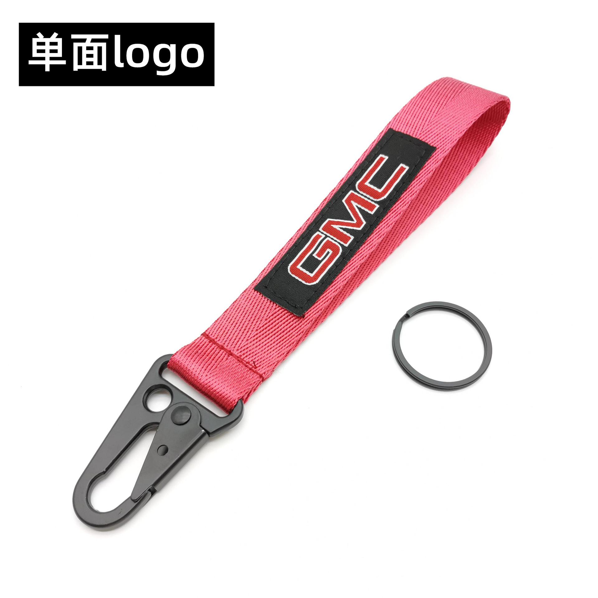 Red Color Eagle Buckle Car Logo Keyring Keychain Keyfob Wrist Strap Netby