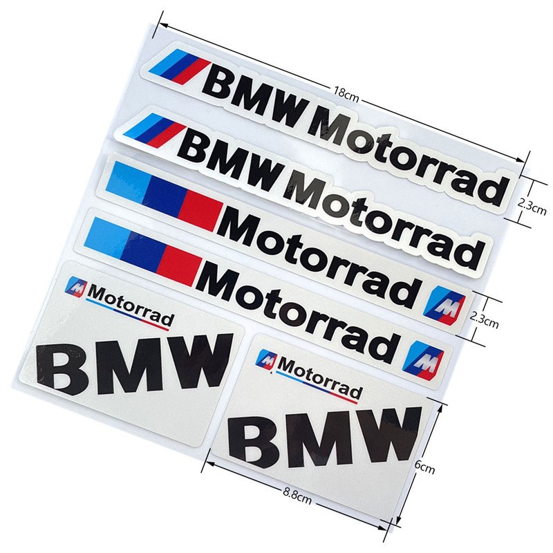 Motorcycle Motorbike Anti Water Sticker for BMW M Power Motorrad GS Netby