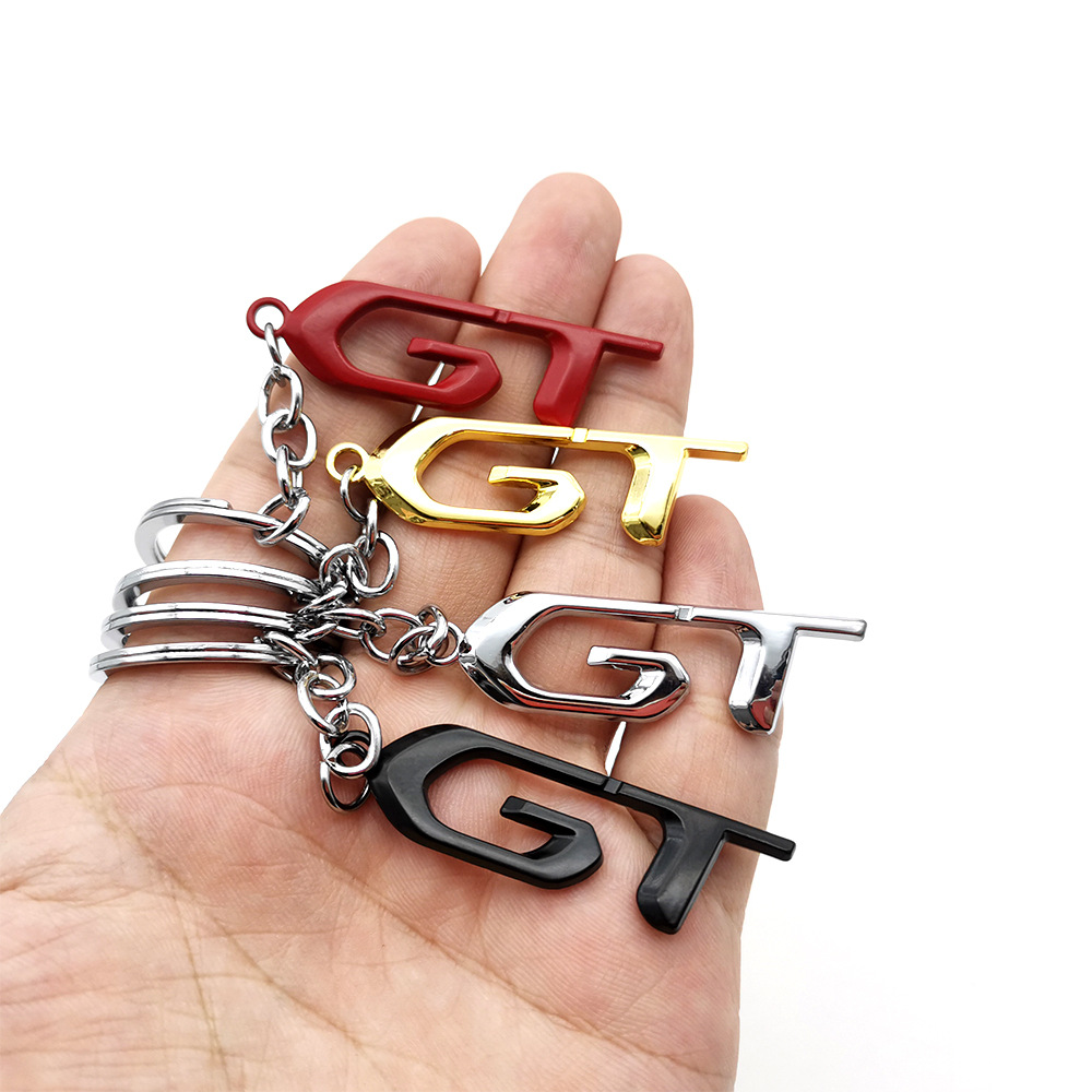 Metal Car Keychain Keyring Keyfob for Peugeot GT Netby