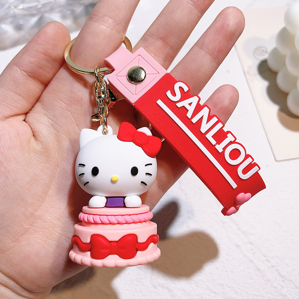 Animation Sakura Sanrio Hello Kitty Keychain Keyring Netby