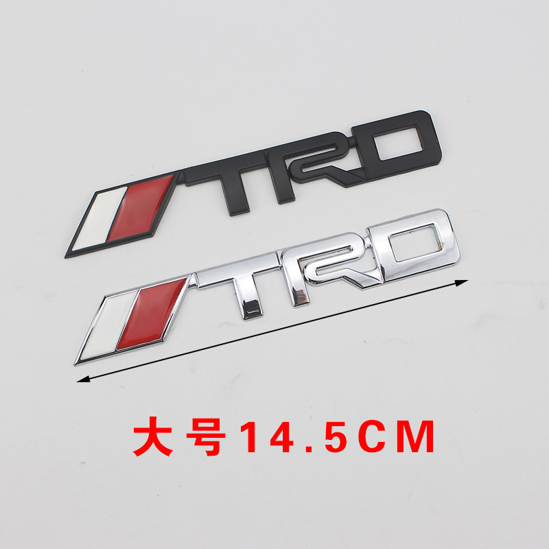 Metal TRD Car Emblem Badge for Toyota Netby