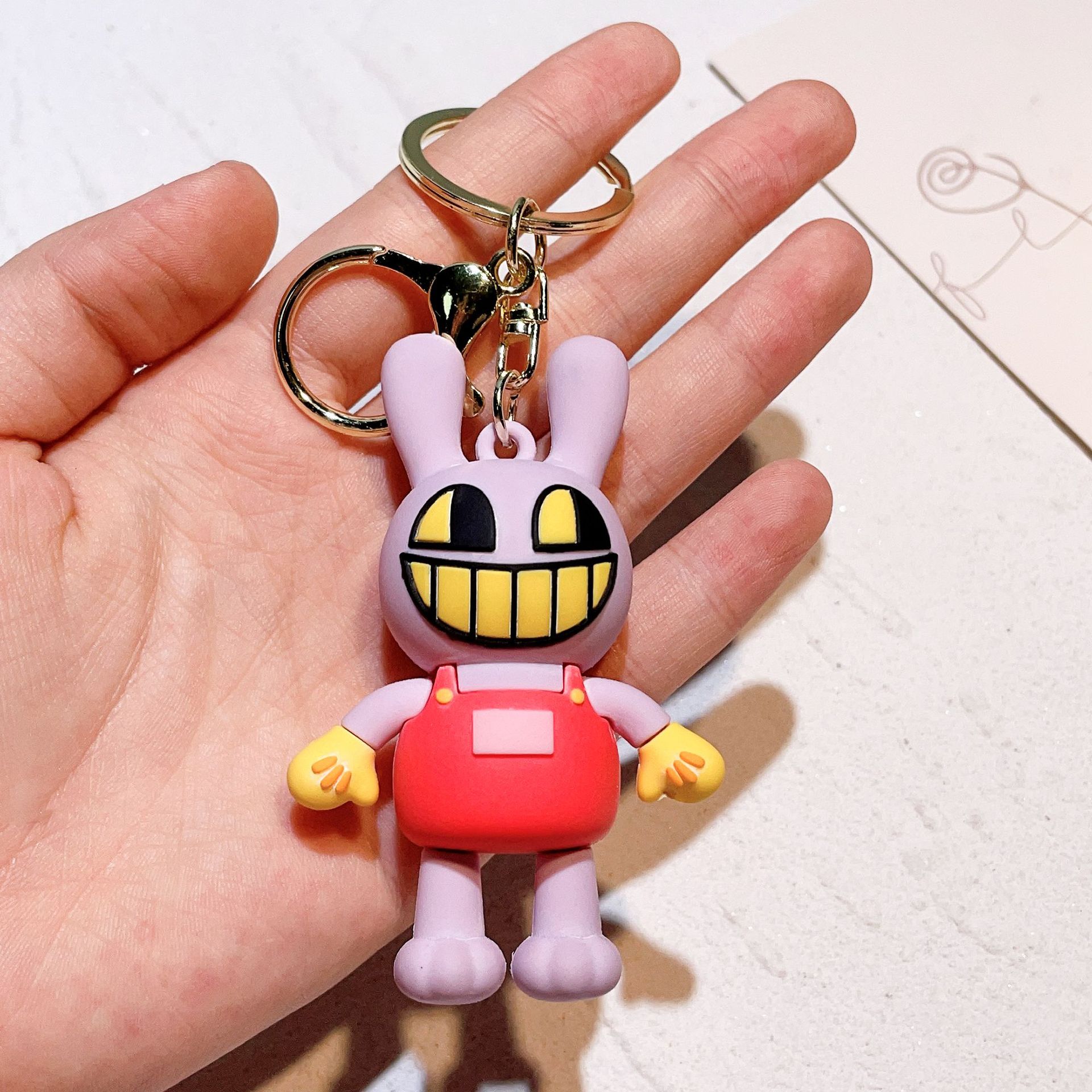 Animation The Amazing Digital Circus Keychain Keyring Netby