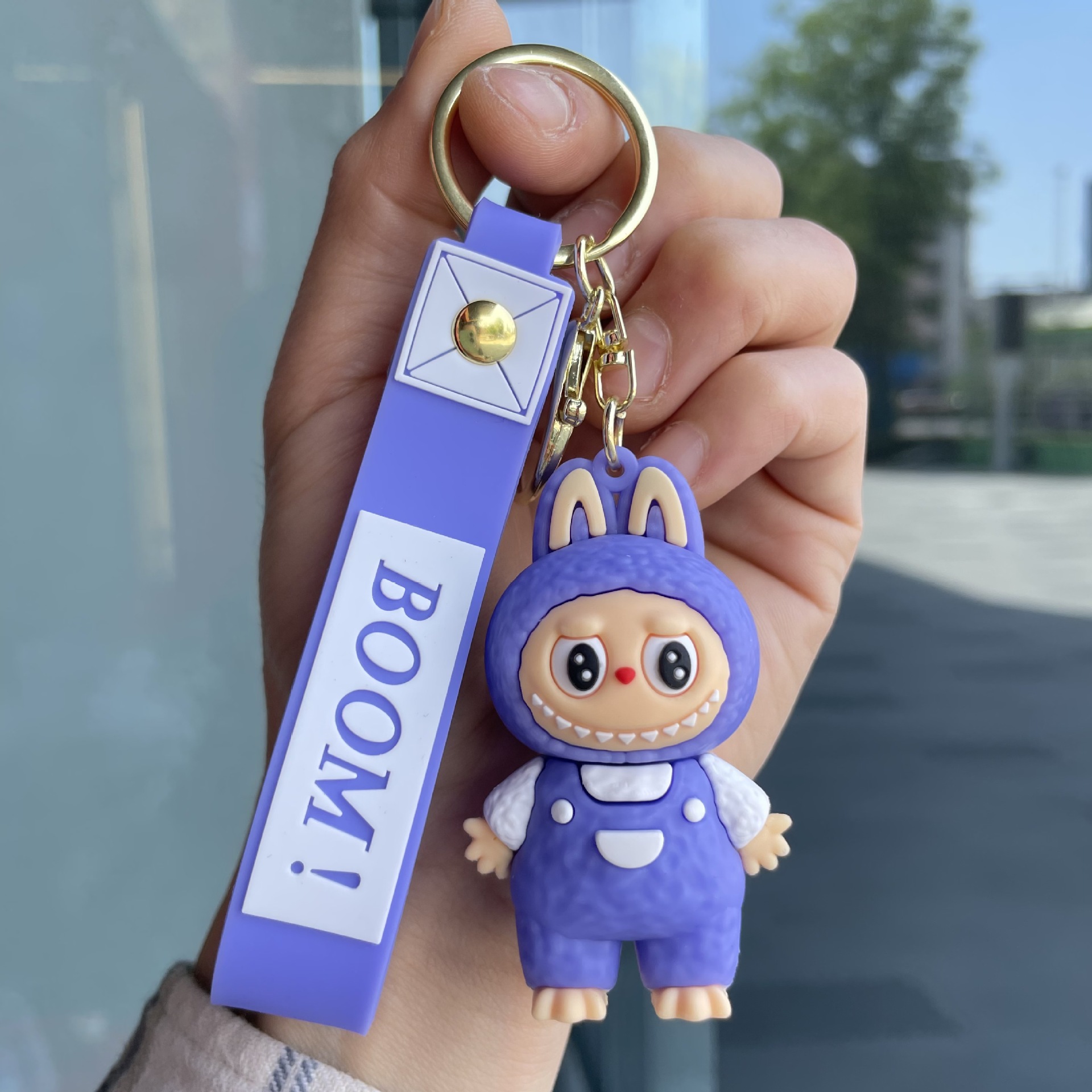 POPMART LABUBU Keychain Keyring Netby