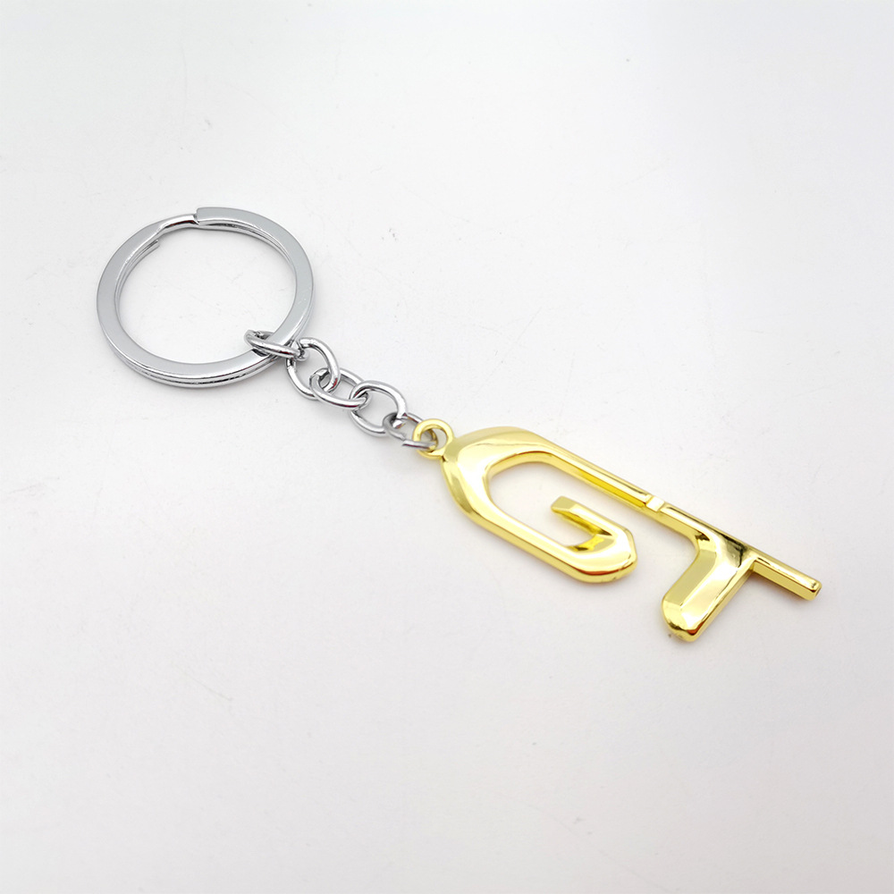 Metal Car Keychain Keyring Keyfob for Peugeot GT Netby