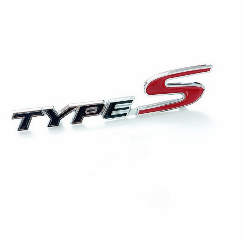 Metal TYPER TYPES Car Emblem Badge for Honda Netby