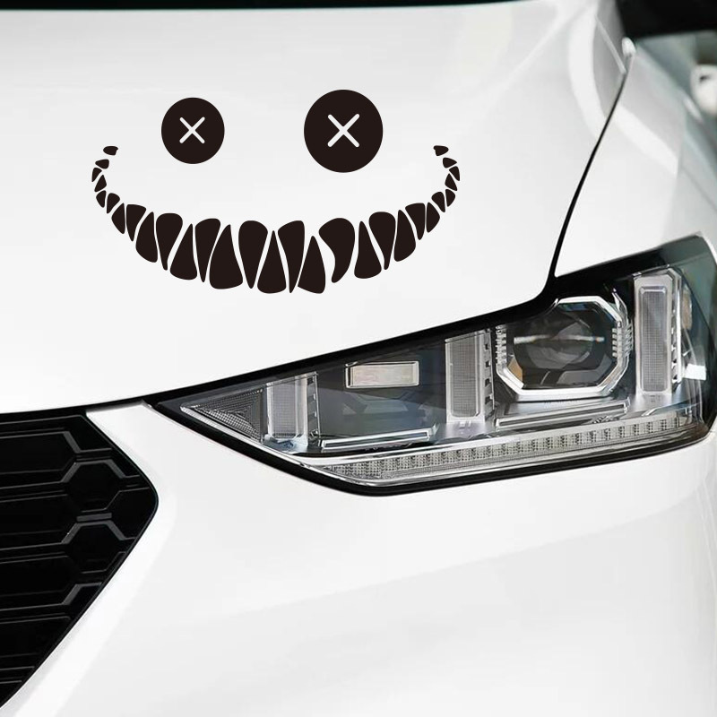 Cool Ghost Face Eye Car Sticker Netby