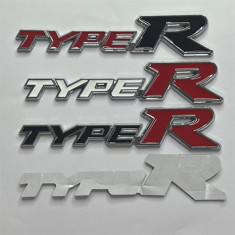 Metal TypeR Car Emblem Badge for Honda CIVIC Netby