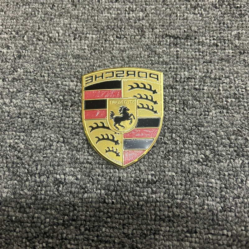Alluminium Alloy Porsche Car Sticker Netby