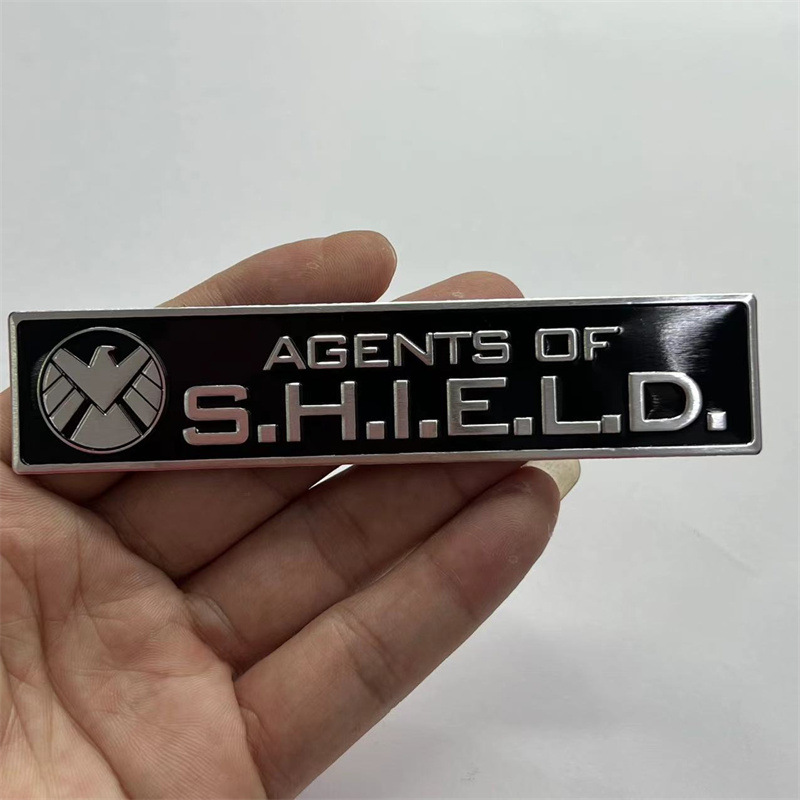 Alloy AGENT OF SHIELD Captain America Car Sticker Netby
