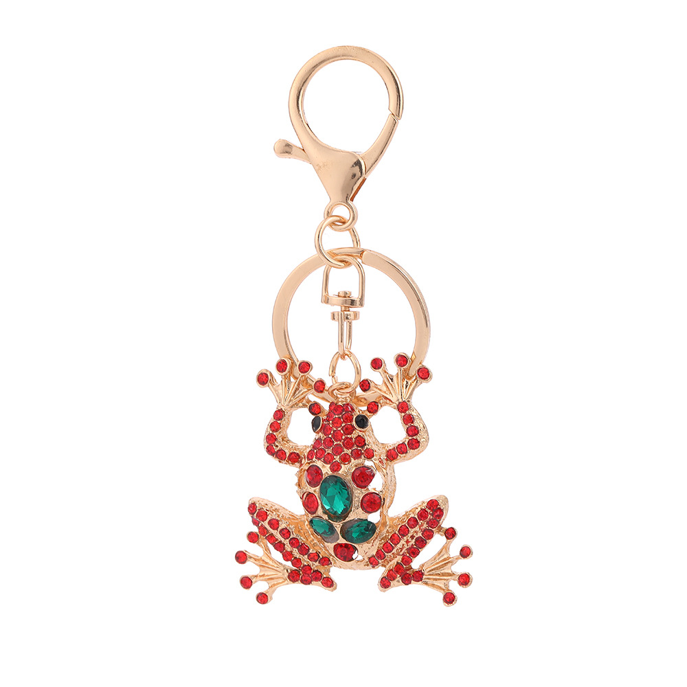 Frog Rhinestone Keychain Keyring Netby