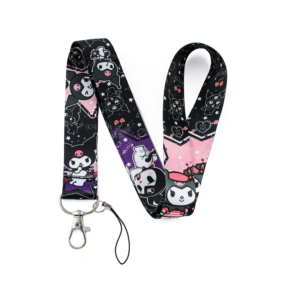 Animation Hello Kitty My Melody Keychain Keyring Lanyard Netby