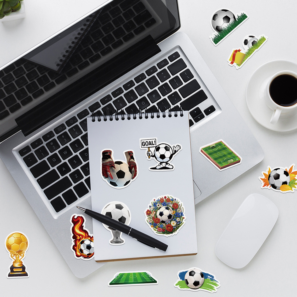 50pcs/pack Football Basketball Tennis Boxing Baseball Shooting Golf Volleyball Anti Water Sticker Netby