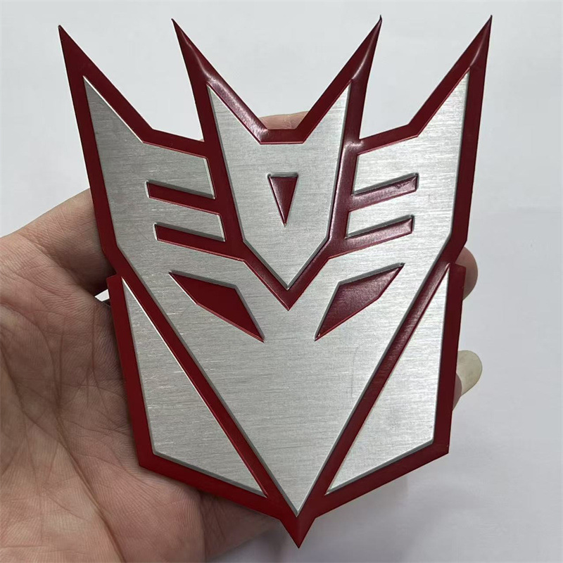 Aluminum Alloy Transformers Autobots Deceptions Car Sticker Netby