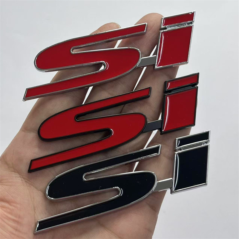 Metal SI Car Emblem Badge for Honda Netby