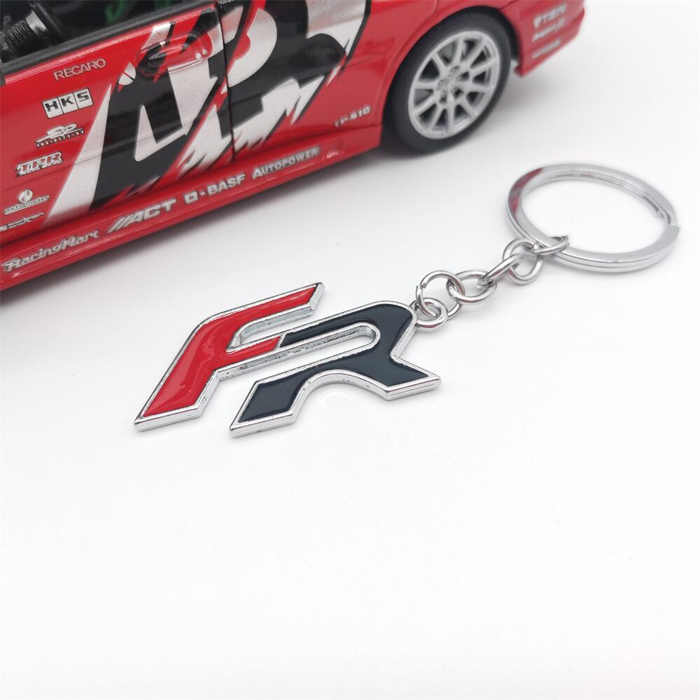 Metal SEAT FR Car Keychain Keyring Keyfob Netby
