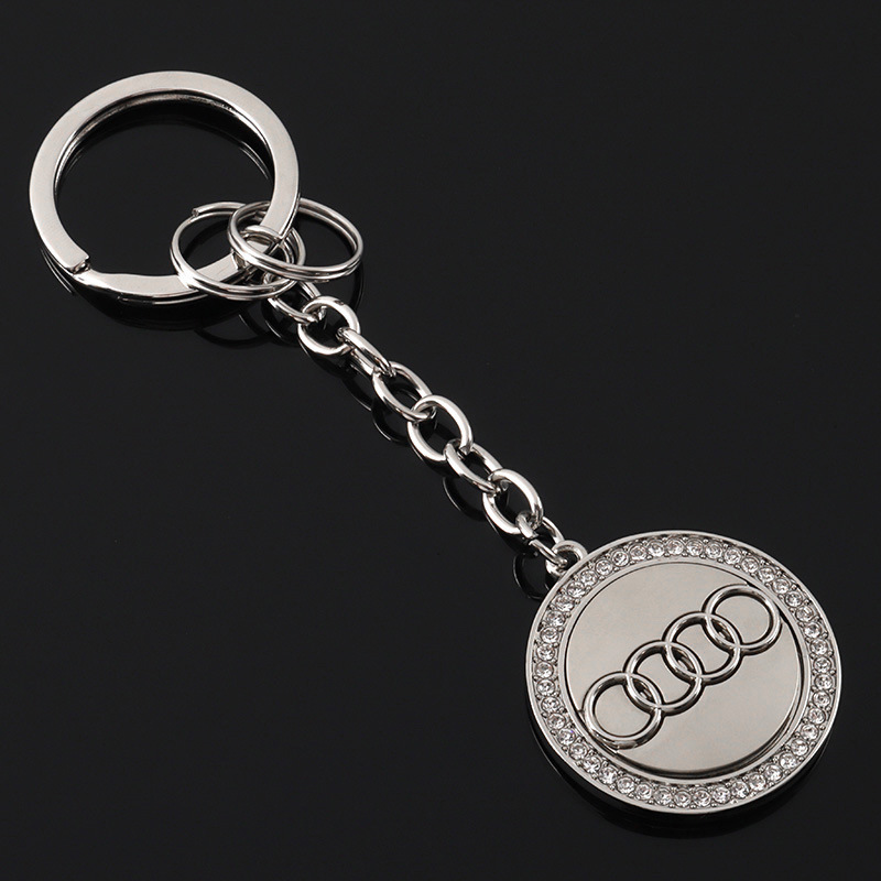 3D Metal Car Logo Keychain Keyring Keyfob for Audi VW Volkswagen Benz BMW Netby