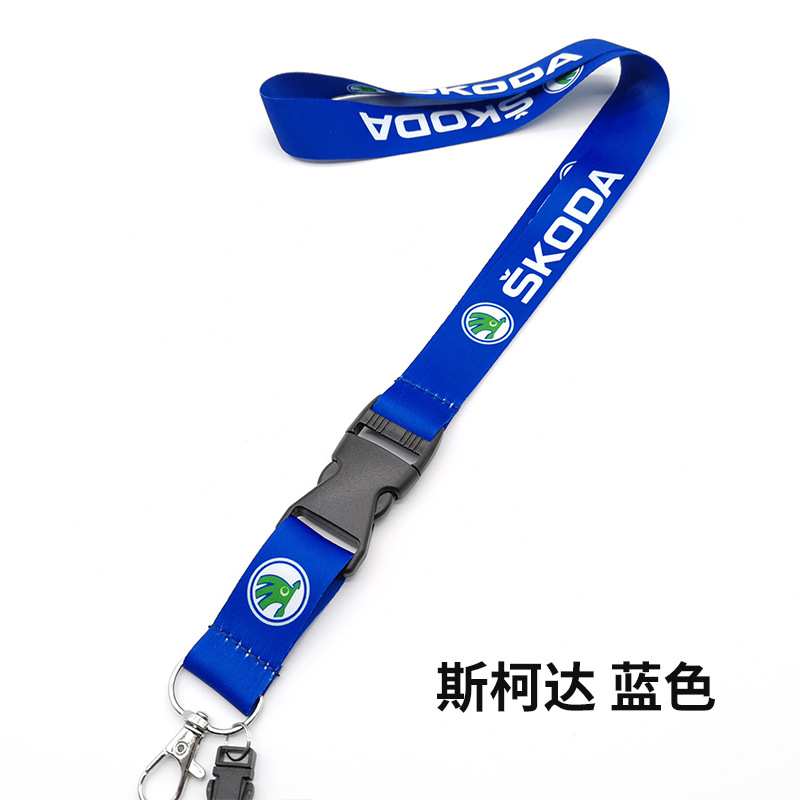 Car Logo Lanyard for BMW TOYOTA VOLKSWAGEN CHEVROLET NISSAN HONDA SKODA OPEL PORSCHE FORD HYUNDAI Netby
