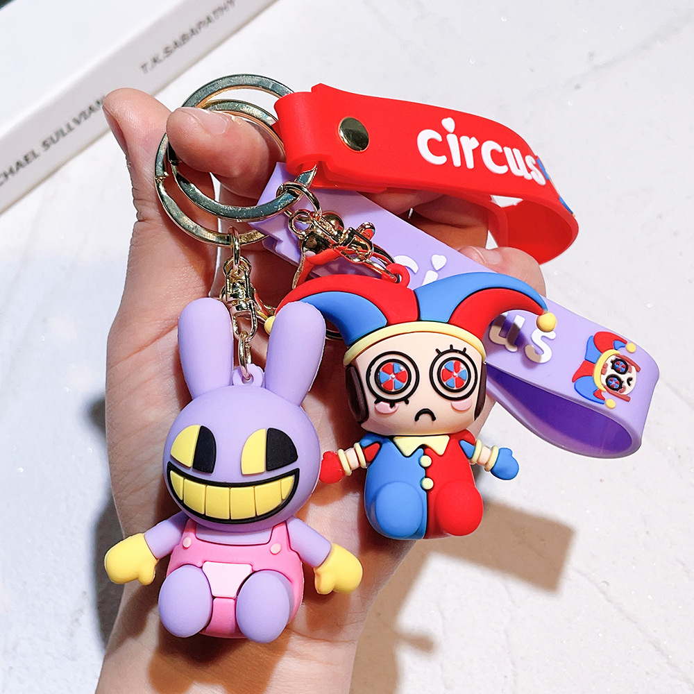 Animation The Amazing Digital Circus Keychain Keyring Netby