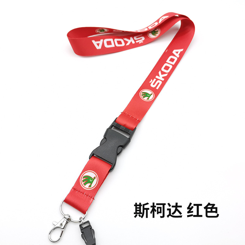 Car Logo Lanyard for BMW TOYOTA VOLKSWAGEN CHEVROLET NISSAN HONDA SKODA OPEL PORSCHE FORD HYUNDAI Netby