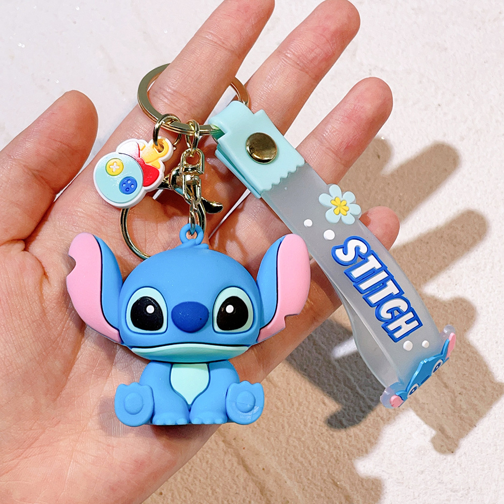 Rubber Stitch Animation Keychain Keyring Netby