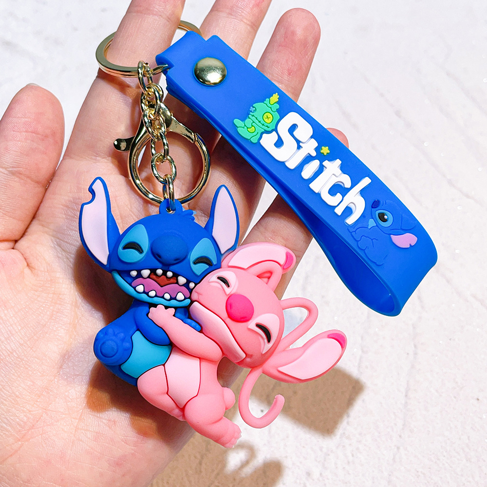 Animation Stitch Keychain Keyring Netby