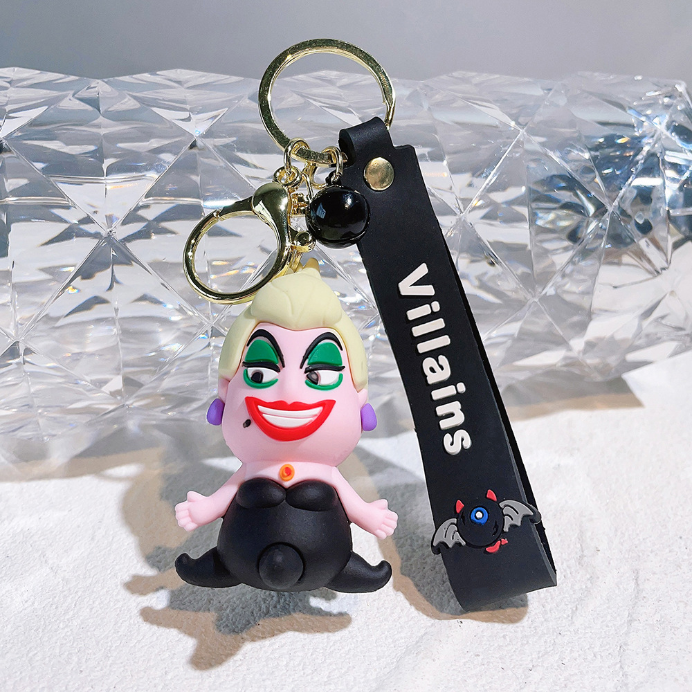 Animation Villain Evil Witch Keychain Keyring Netby