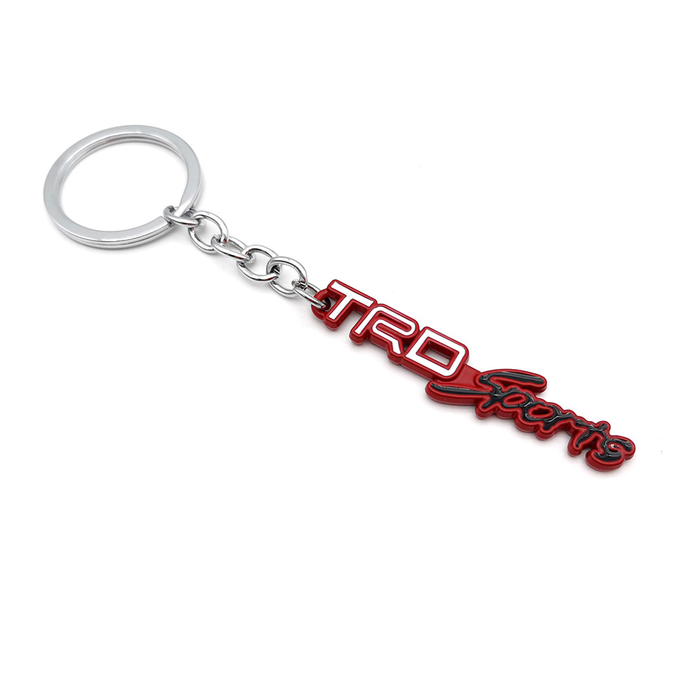 Metal TRD SPORTS Toyota Car Keyring Keychain Keyfob Netby