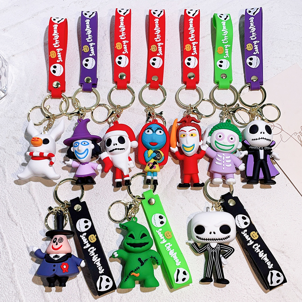 Animation Christmas Eve Horror Keychain Keyring Netby