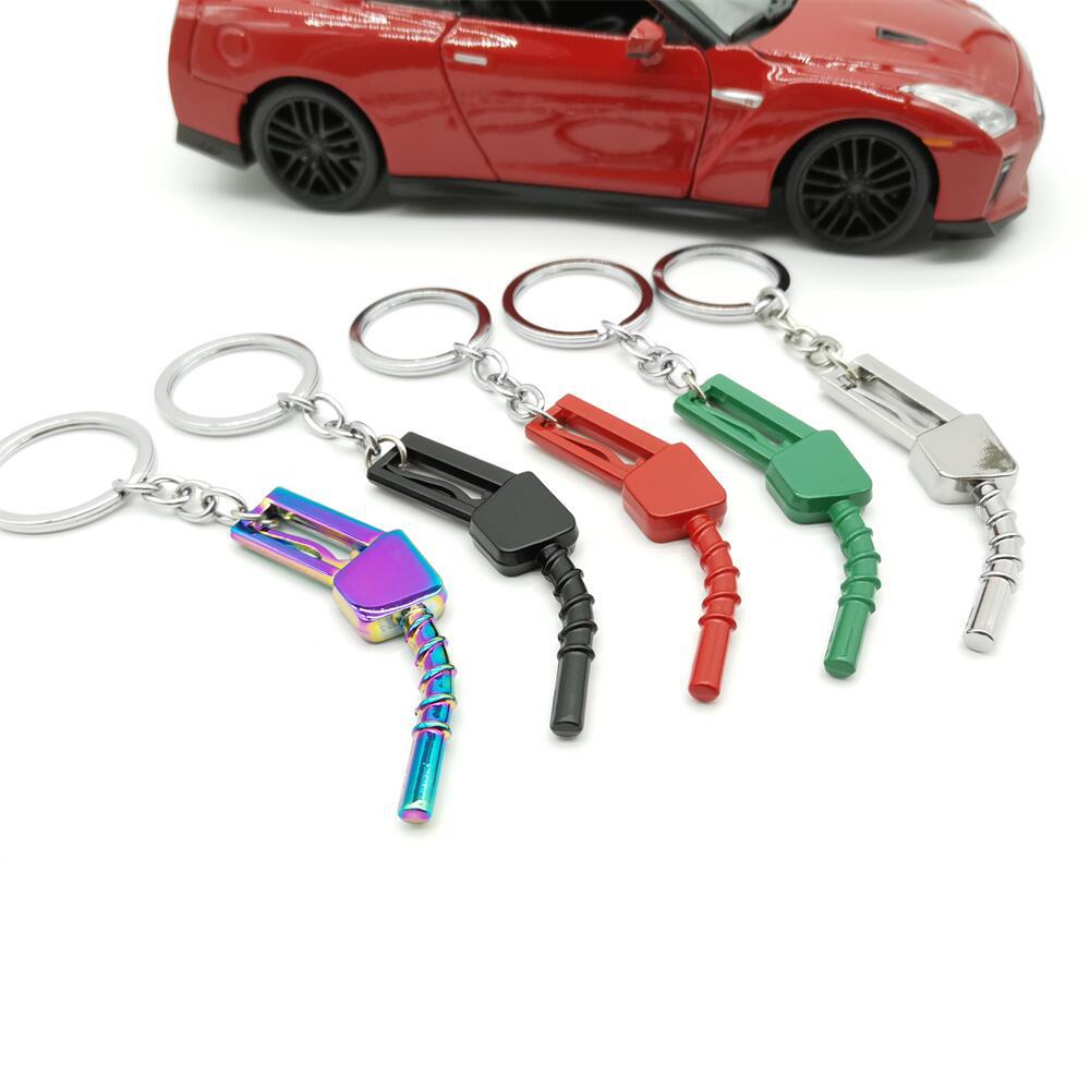 Metal Creative Oil Gun Car Keychain Keyring Keyfob Netby