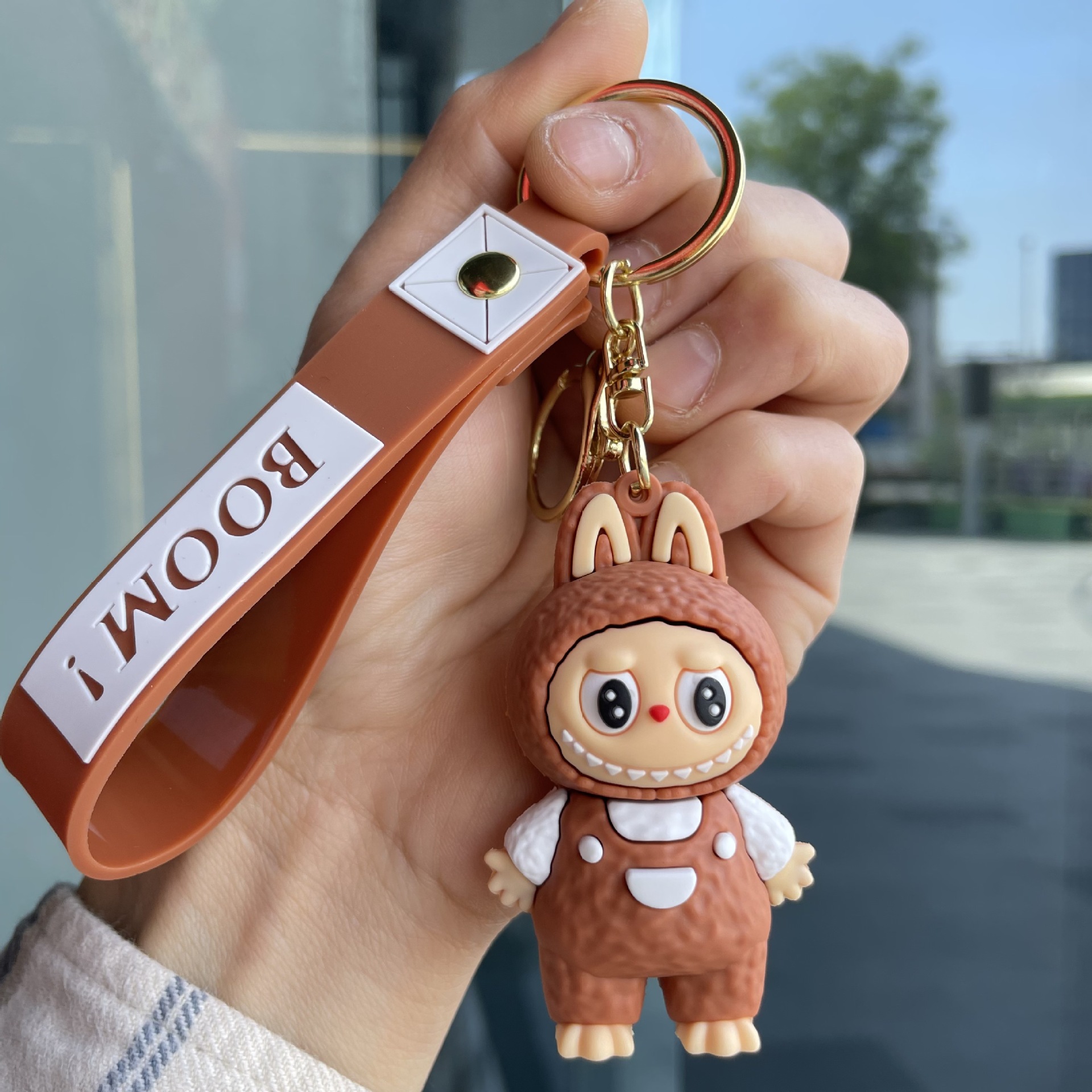 POPMART LABUBU Keychain Keyring Netby