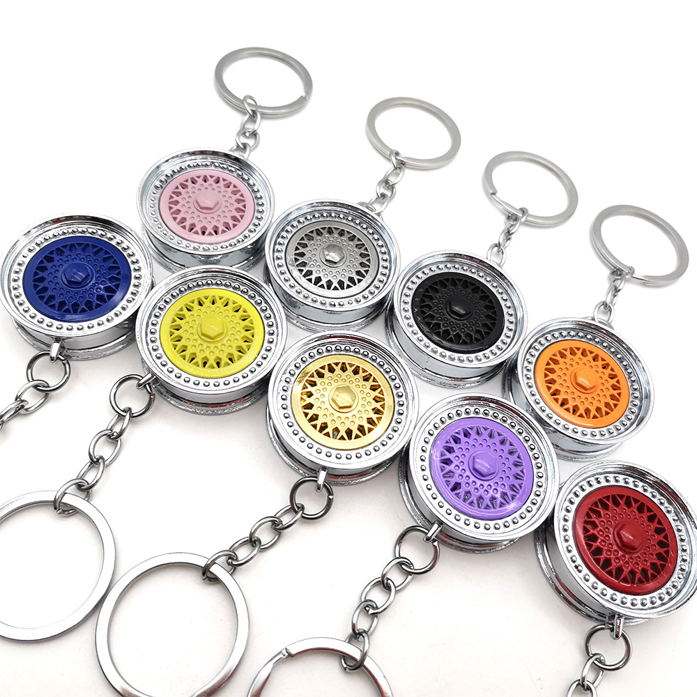 Creative Car Wheel Keychain Keyring Keyfob Netby