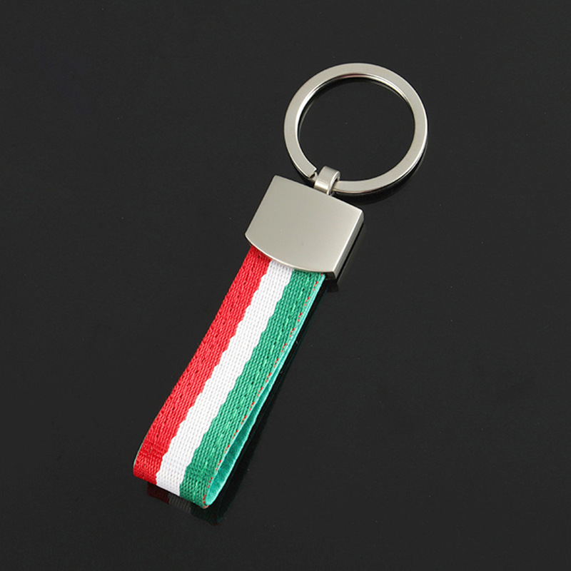 National Flag Car Logo Keychain Keyring Keyfob for Italy Germany BMW Netby
