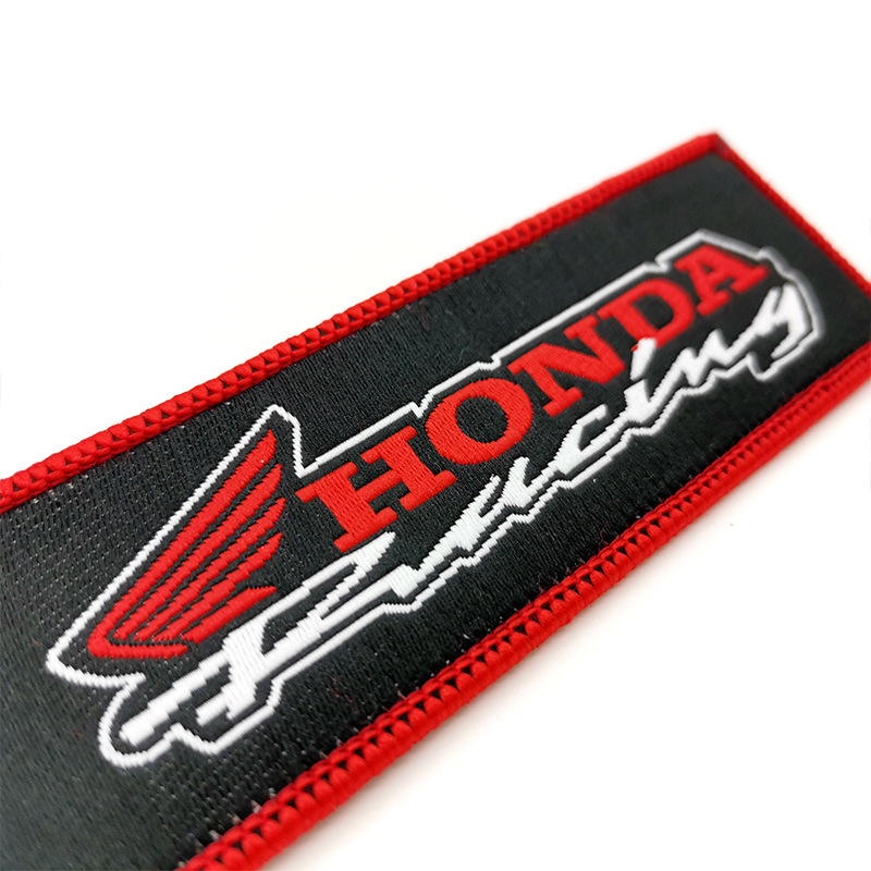 Motorbike Logo Emblem Badge Cloth Keyring Keychain Keyfob Netby