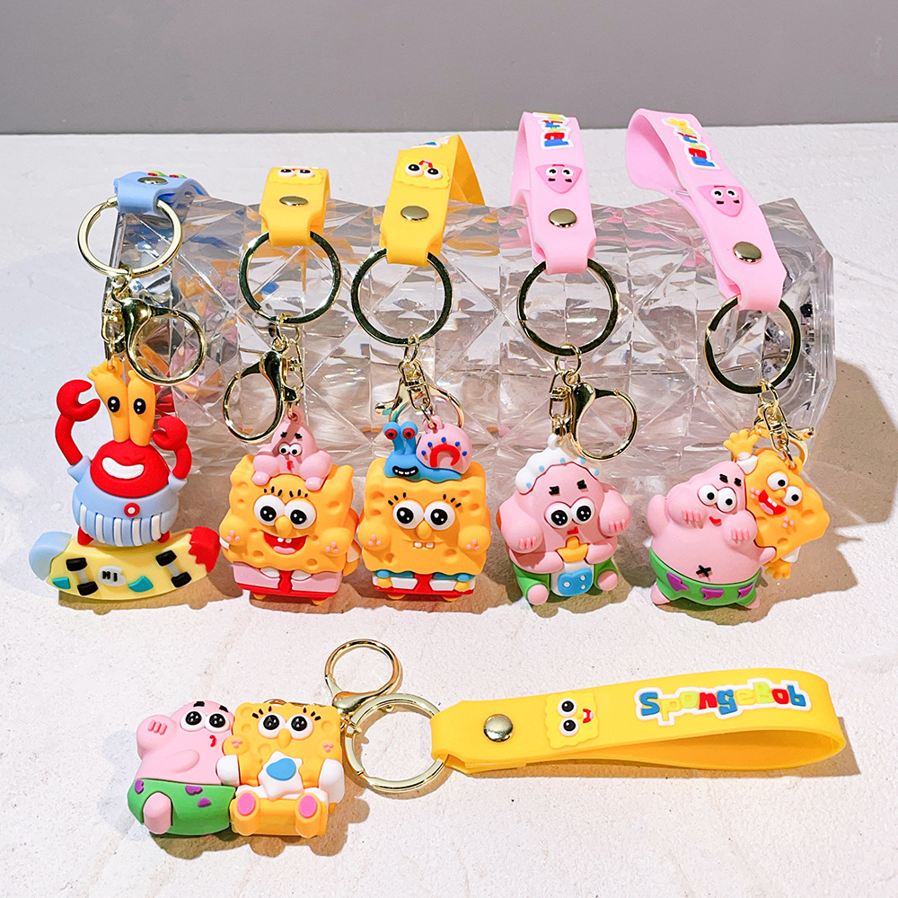 Animation Spongebob Keychain Keyring Netby