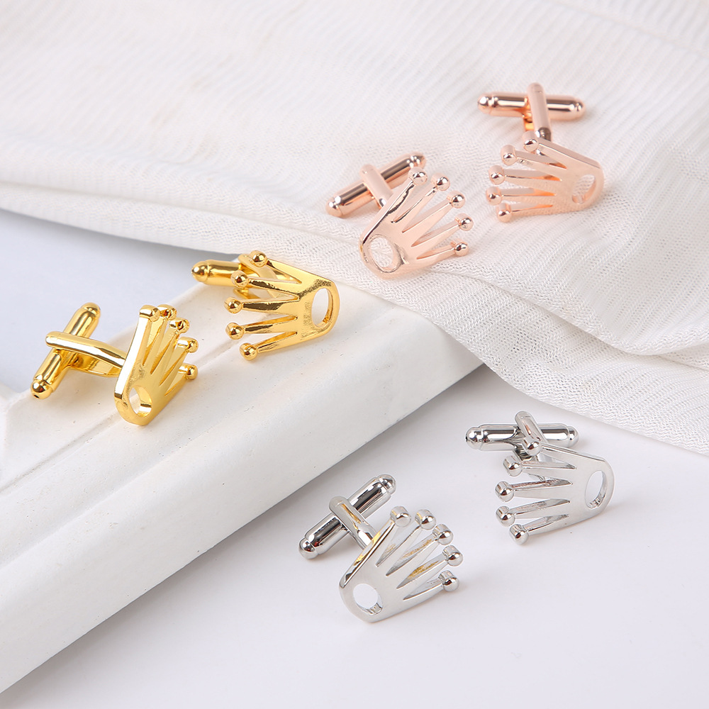 Metal Cufflinks for Rolex Crown Netby