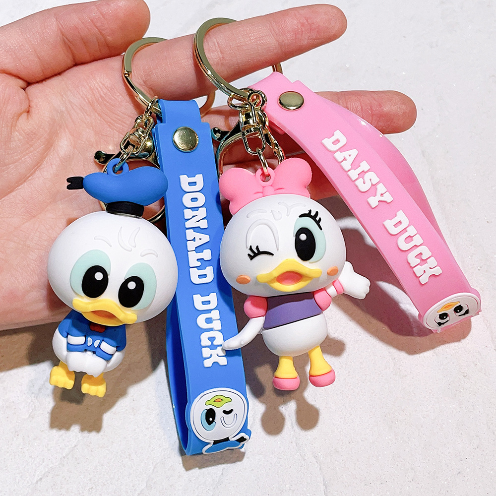 Animation Mickey Mouse Minnie Keychain Keyring Netby