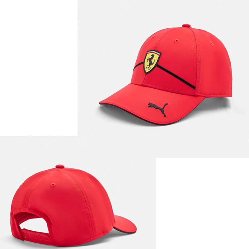 Embroidered F1 Racing Car Baseball Hat Cap foe Ferrari Puma Netby