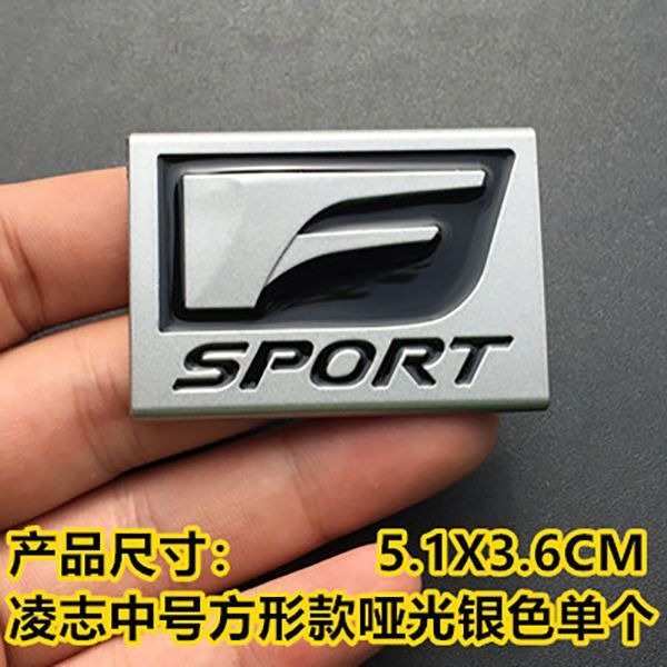Metal LEXUS F SPORT Car Emblem Badge Netby
